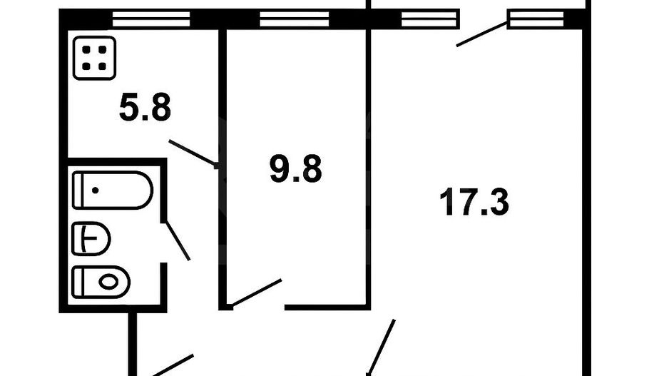 Vânzare, apartament, 2 camere, str. Nicolai Zelinski, Botanica. - Poză 2