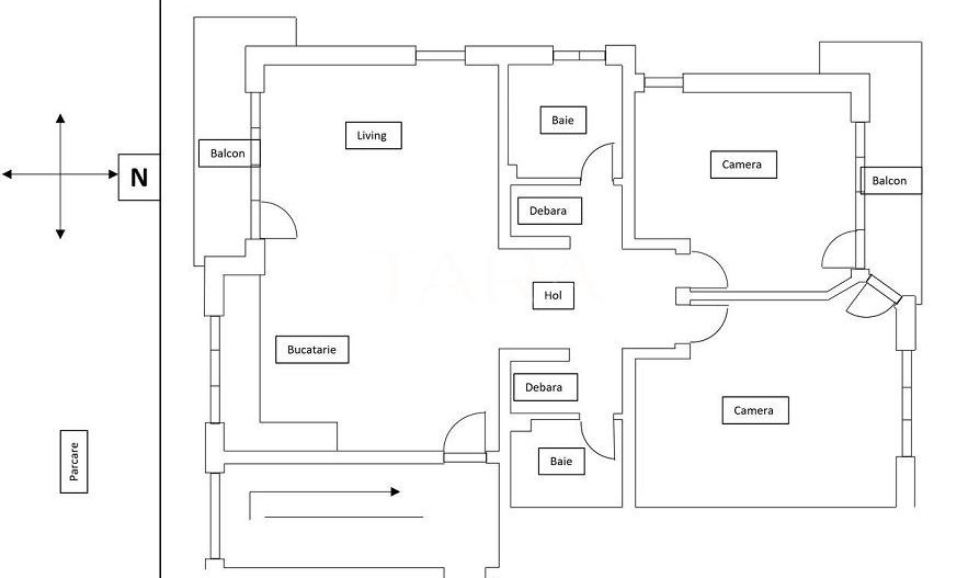 Apartament spațios 3 camere, 117 mp, 2 parcări – Buna Ziua - Poză 1