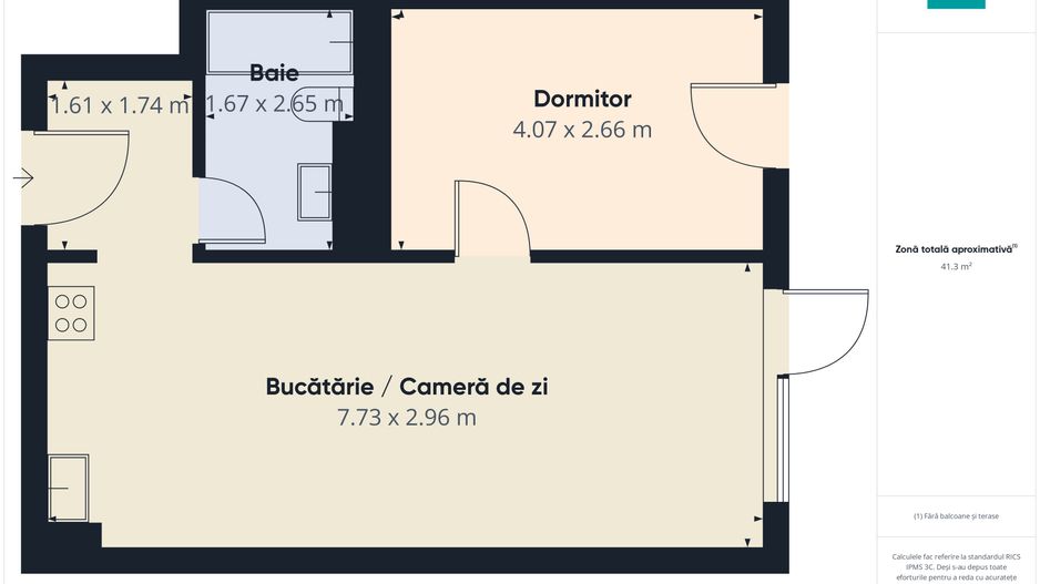 Apartament 2 camere Adora Park - Poză 12