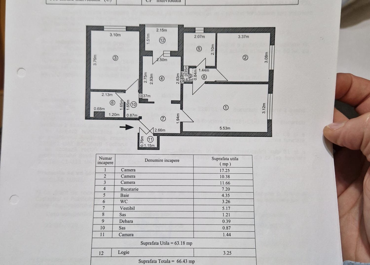 Ap 3 camere cu boxă și loc parcare mobilat/utilat sector 2 - Poză 17
