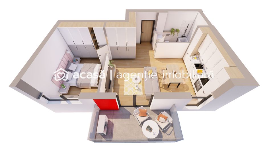 Apartament NOU - 2 camere - direct de la dezvoltator - comision 0% - Poză 6