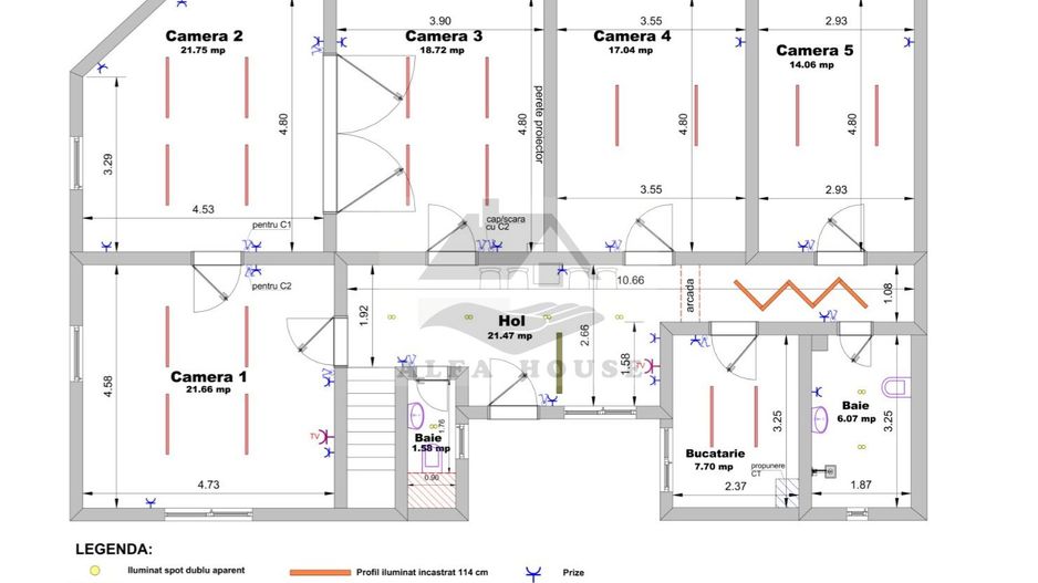 Casa individuala 5 camere Brasov - zona Bartolomeu - Poză 9