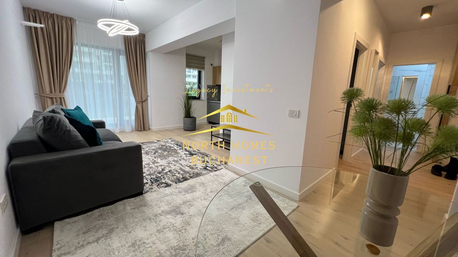 Apratament de inchiriat -2 camere-FIRST ESTATES PIPERA -PARCARE - Poză 13