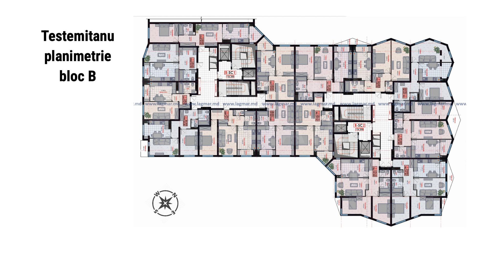 Vânzare, apartament, 2 camere, stra Nicolae Testemițanu, Botanica - Poză 12