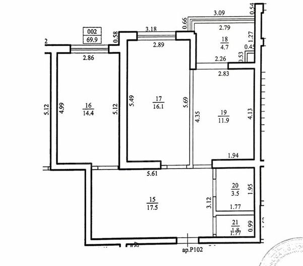 Vânzare, apartament, 2 camere, str. Vasile Lupu, Buiucani - Poză 3