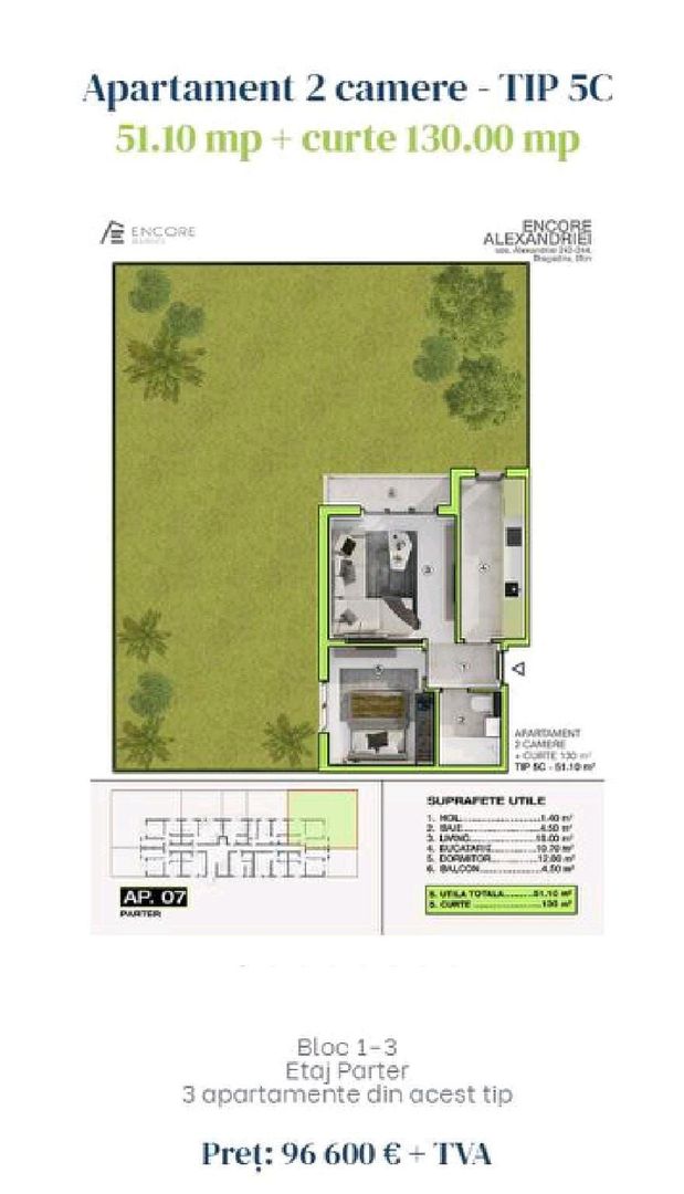 Parter + Gradina proprie- Soseaua Alexandriei, imobil nou - Poză 2