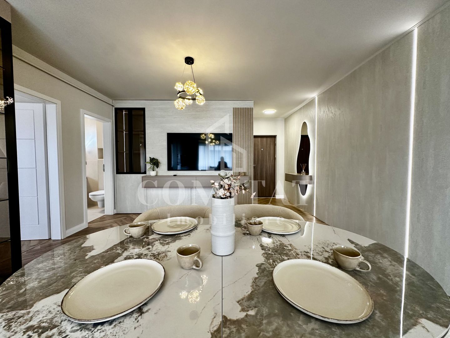 Apartament Ultrafinisat | Etaj intemrediar | Zona Florilor-Floresti - Poză 7