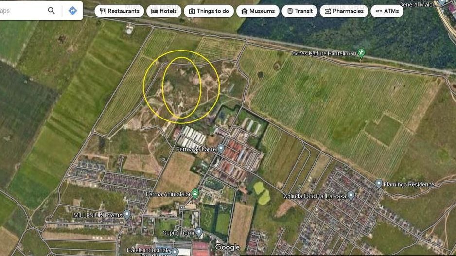 Unicat ! PANTELIMON, langa Ferma Animalelor, 40.000 mp. teren intravilan - Poză 2