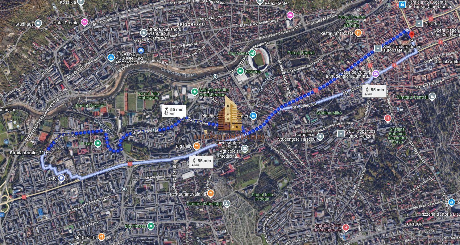 | Apartament cu 2 camere de vanzare | Etaj intermediar| Cartierul Manastur | - Poză 7