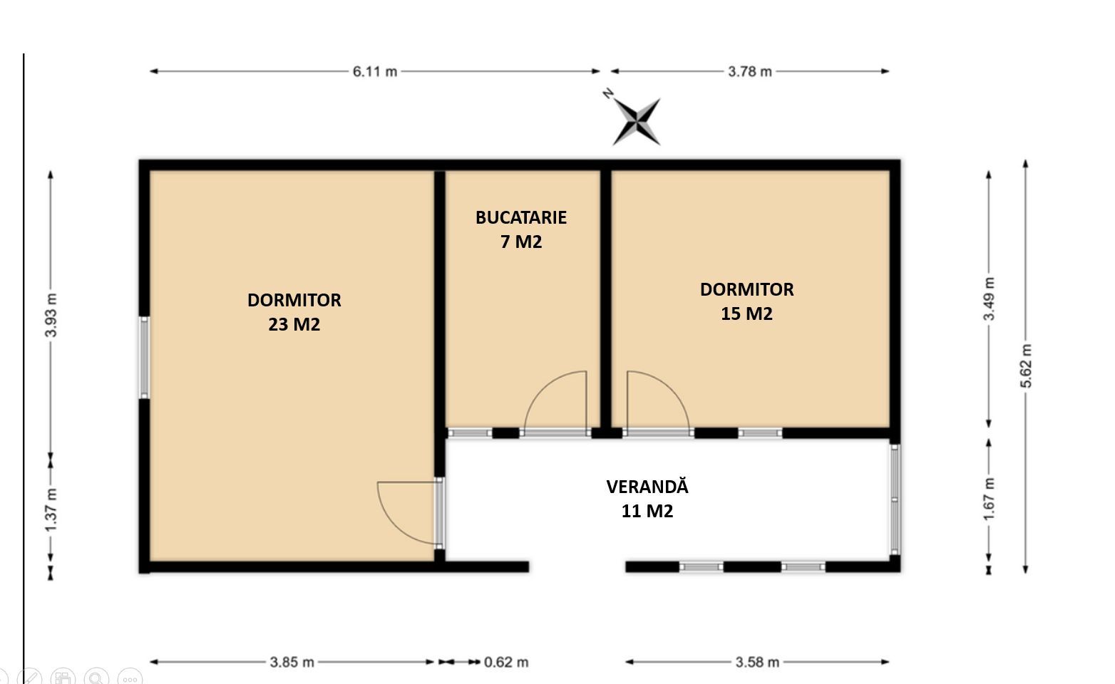Casa de vacanta de vanzare pe Valea Lotrioarei - Poză 10