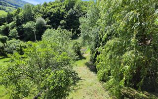 Cabana rustica din lemn, 3 camere. 1100 mp teren, Lunca Ampoitei - Poză 13