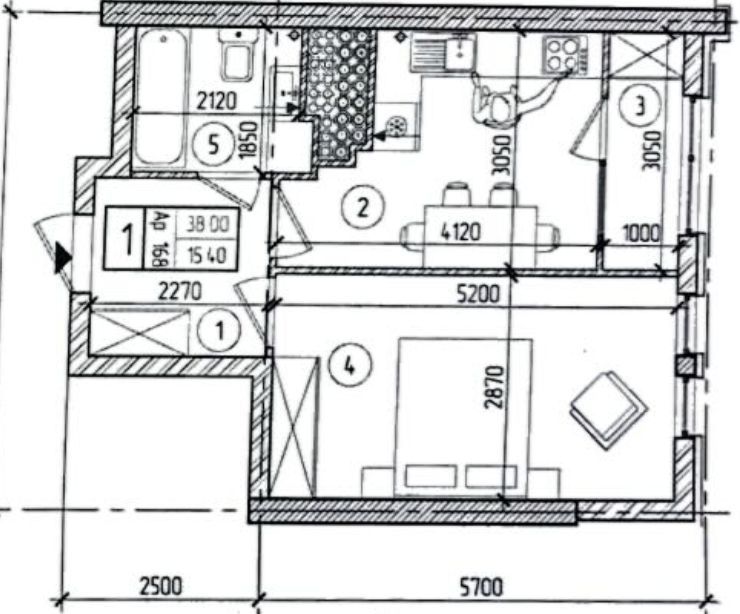 Vânzare, apartament, 1 cameră, strada Dimineții, Botanica - Poză 2