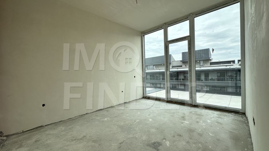 3 camere- 66 mp+ 22 mp, terasa,  zona bazei sportive Gheorgheni - Poză 8