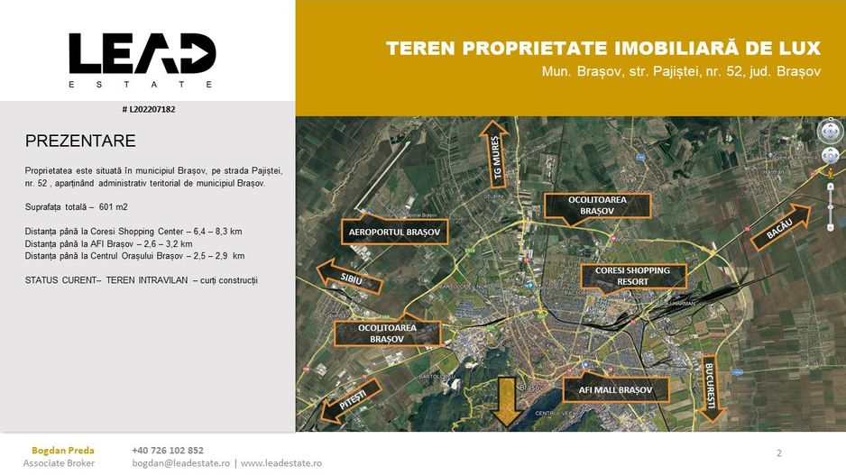 TEREN PROPRIETATE IMOBILIARA DE LUX - Poză 3