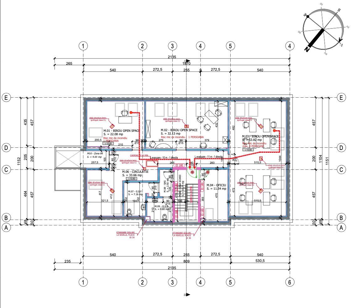 Clădire administrativă renovată integral – oportunitate investițională – Brașov - Schiță 48