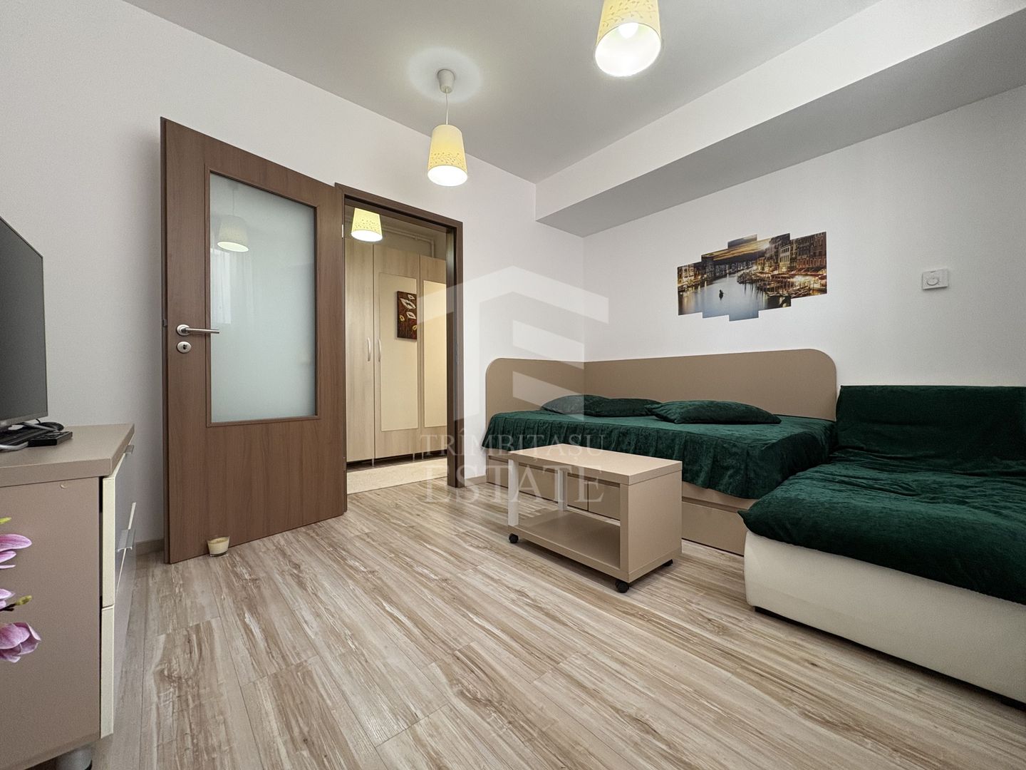 Garsoniera decomandata 33mp bucatarie inchisa loc parcare Fundeni S2 - Poză 3