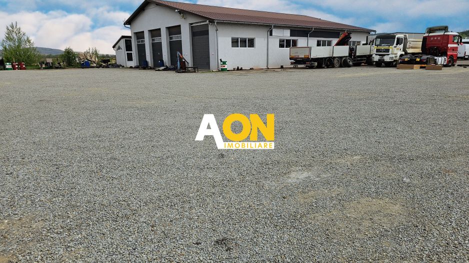 Hala amenajata ca service, 580 mp hala, 5175 mp teren, zona Ciugud - Poză 14