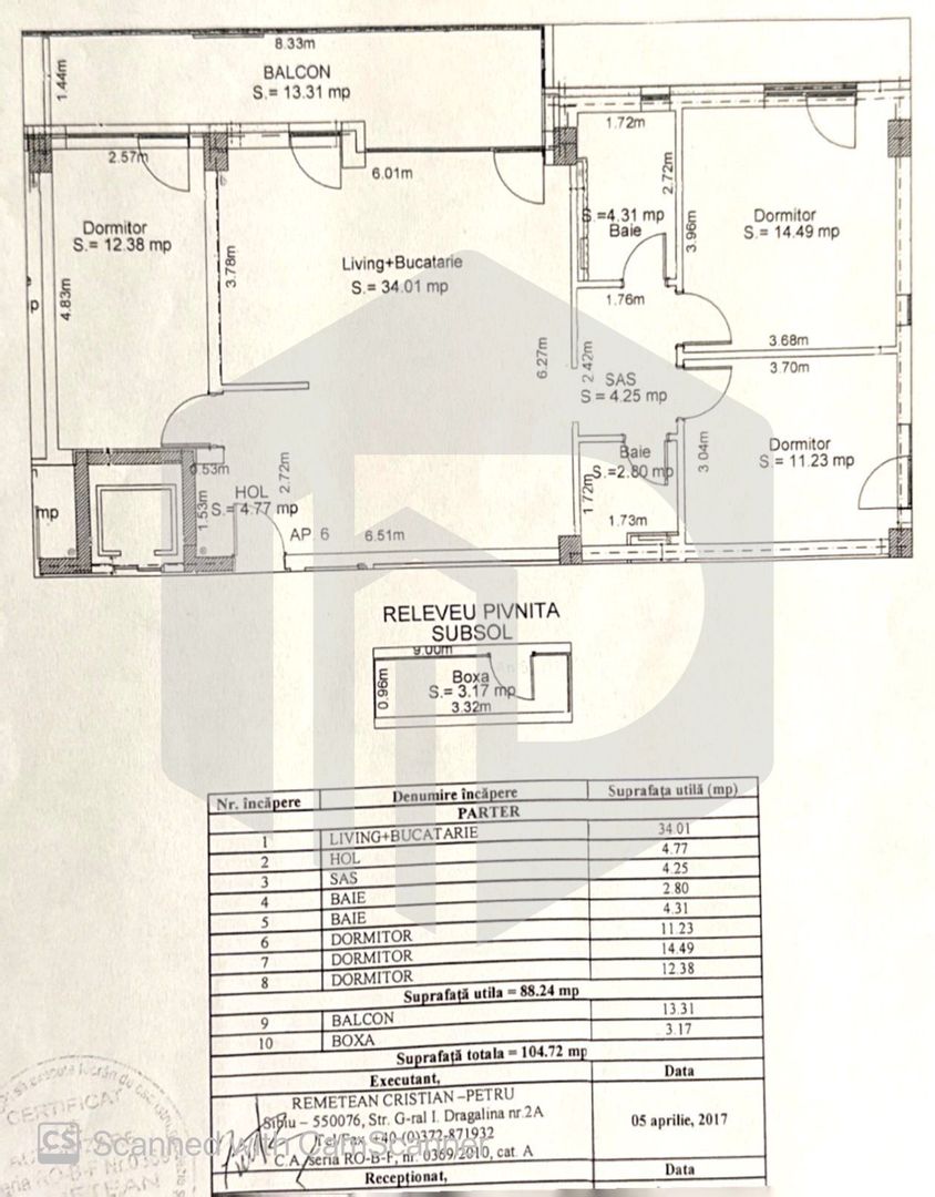 Apartament de inchiriat 4 camere+ boxă proprie- zona Select/ Kaufland - Poză 7