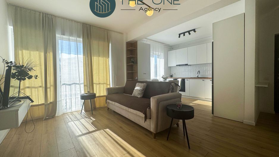 Apartament 2 camere, orientare S-E | Mobilat modern | Terra - Poză 3