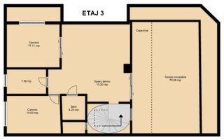 Imobil D+P+3 | 870mpc | ideal birouri/comercial/clinica - Schiță 16