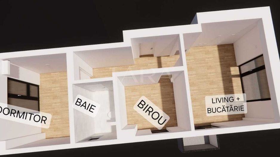 Apartament 3 camere, construcție nouă, 2 balcoane – Între Lacuri - Poză 6