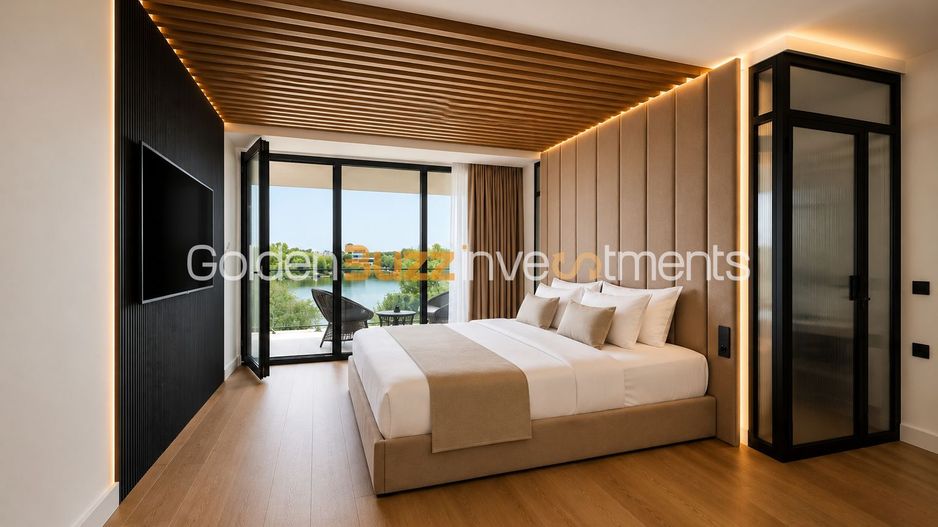 Vilă premium pe malul lacului – Izvorani | Piscină | Smart Home - Schiță 9