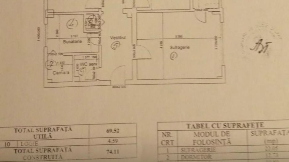 DE VANZARE | 3 CAMERE DECOMANDAT | CALEA CĂLĂRAȘILOR | METROU 5 MINUTE MUNCII - Schiță 12