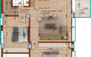 Apartament de vânzare cu 3 cam în Natural Residence - Poză 1