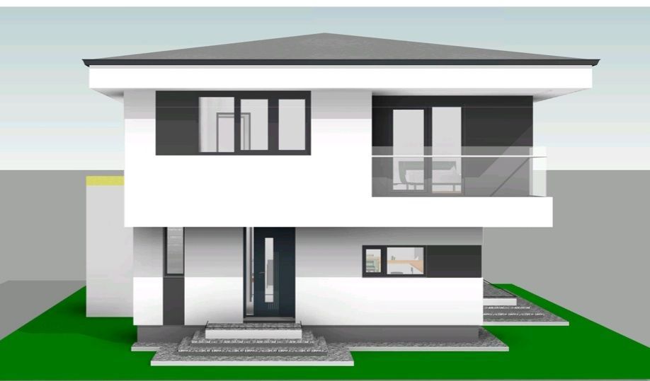 Chiajna Str. Eroului, casa individuala, P+1Et+Pod, 4 camere, utilitati - Poză 1