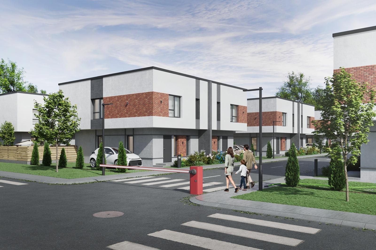 Vila  de tip duplex 4 camere Pompa Caldura Titan Pallady - Poză 9