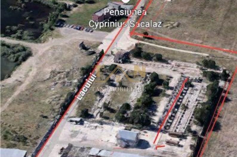 Teren industrial 17770MP Sacalaz ( Fosta ferma de Porci) - Poză 1