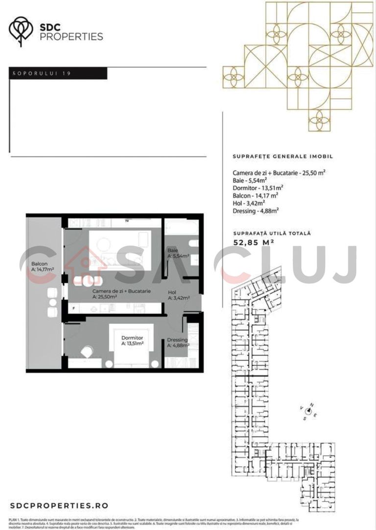 2 camere imobil nou strada Soporului, zona Baza Sportiva Gheorgheni - Poză 3