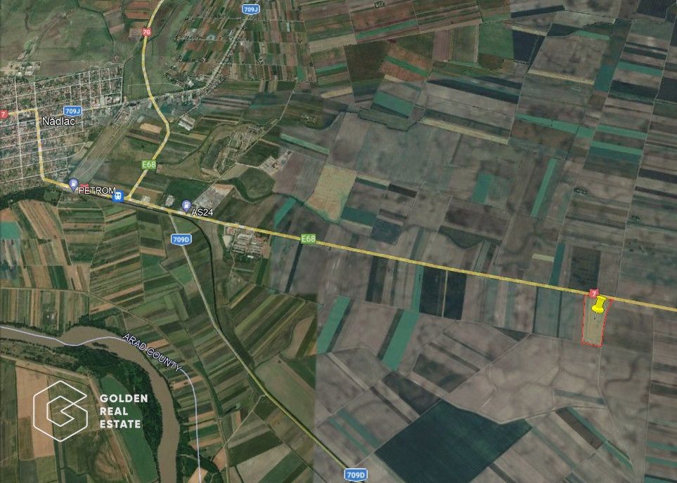 11 ha teren extravilan la DN 7 Seitin-Nandlac. Oportunitate de investitie! - Poză 1