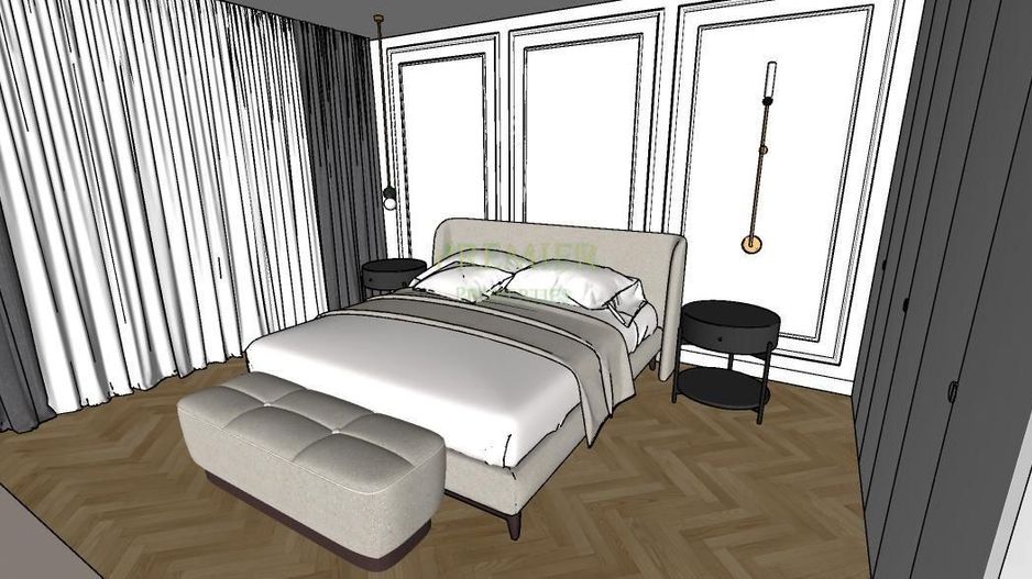 Apartament 3 camere 83 mp balcon generos 1 parcari zona linistita - Poză 12