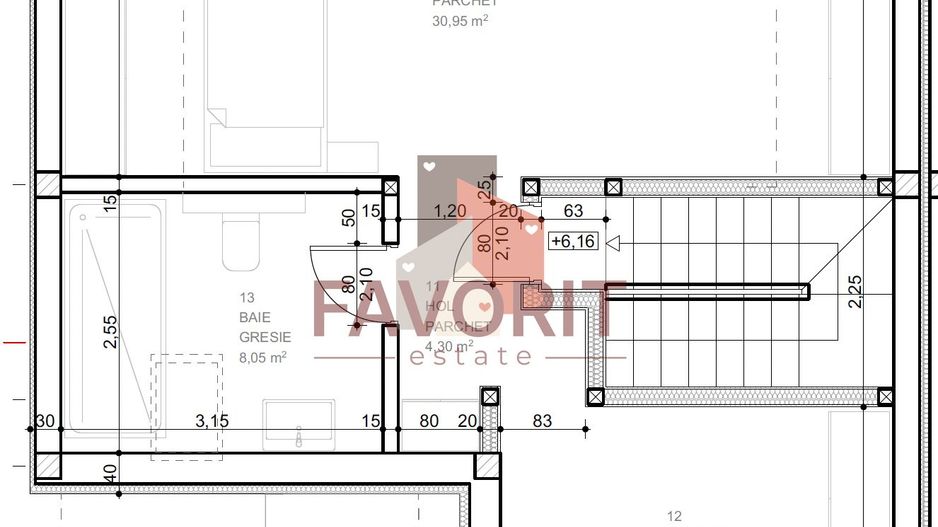 Zona Bucovina -Timisoara. Complex privat. Finisaje incluse - Schiță 27