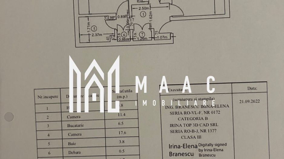 Apartament 2 camere de vânzare | Râmnicu Vâlcea, Ostroveni - Poză 3