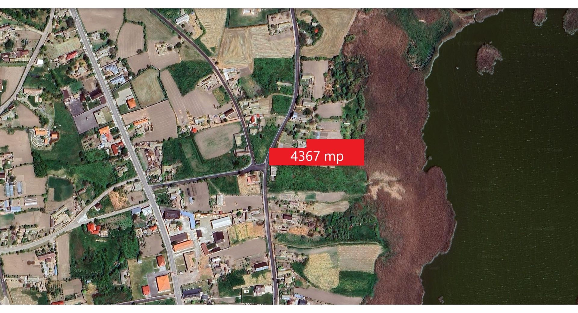 Teren intravilan 4367 mp – Salcioara – deschidere la lac - Poză 3