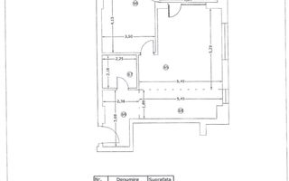 Apartament cu 2 camere de vanzare - Schiță 8