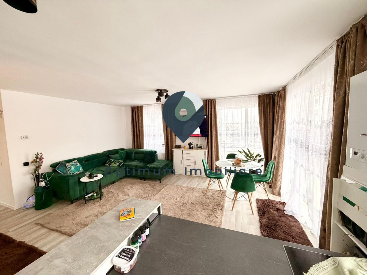 Apartament 2 camere, 60 mp, 1/4, in Floresti, zona Atelierul de Pizza! - Poză 4