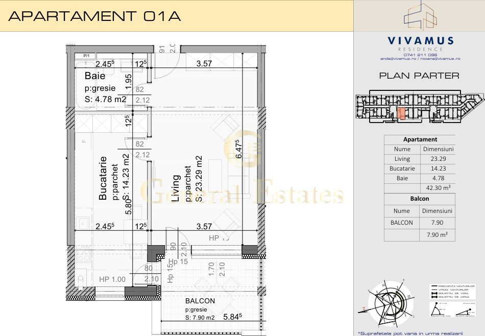GARSONIERA, Tractoru, Brasov - Poză 2