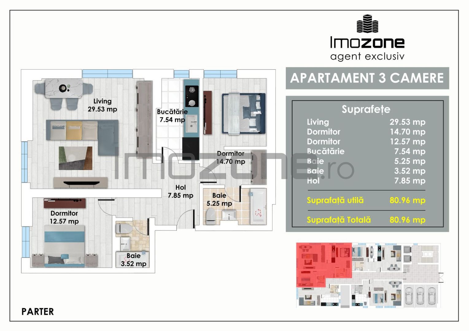 3 Camere, Bloc Nou, pe Valea Cascadelor, langa Metrou, la 3 min de Autogara - Poză 1