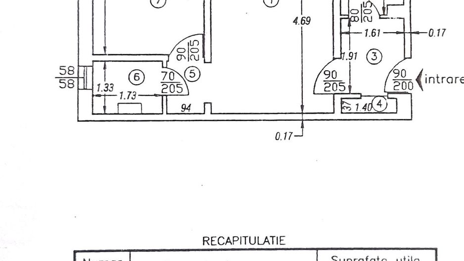 Apartament 2 camere Trivale, mobilat complet, gata de mutat - Poză 14