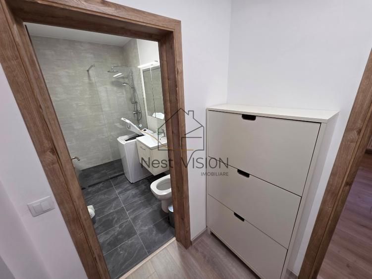 ✨ 1 camera | mobilat & utilat complet NOU |  39 mp | Vedere spre munti - Poză 13