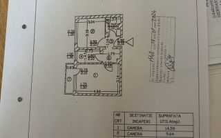 Lacul Tei, Apartament 2 camere. - Schiță 10