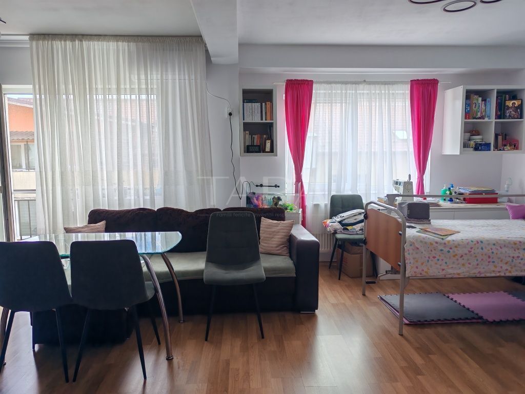 Apartament cu 2 camere, 58 mp + balcon generos – Florești. - Poză 3