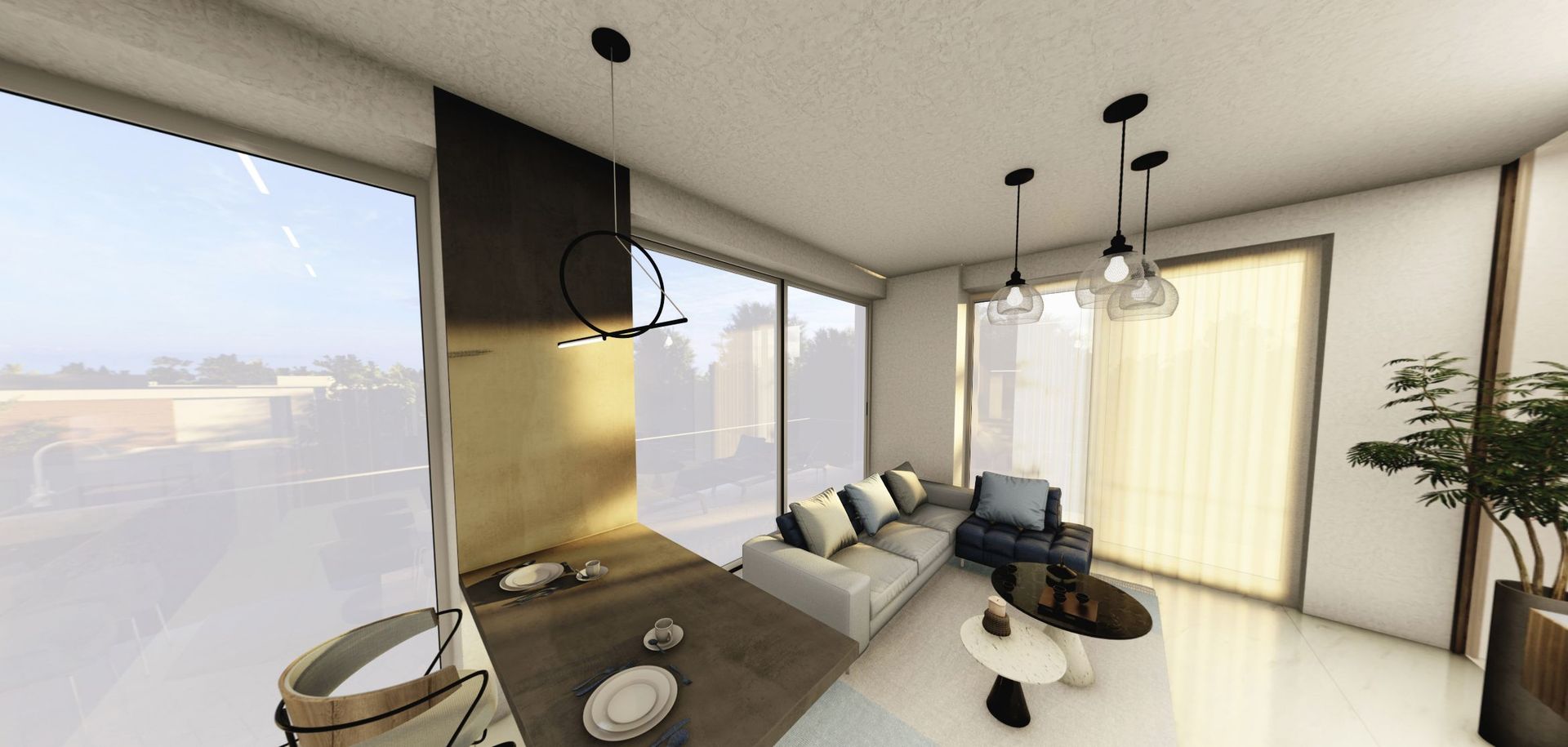 Dezvoltator vinde ap. 2 cam 52 mp Et. 5  An 2023  Comision 0% Mamaia Nord - Poză 7