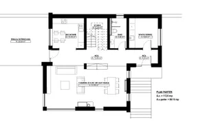Casa individuala superba, amenajata in stil scandinav Dezmir - Schiță 51