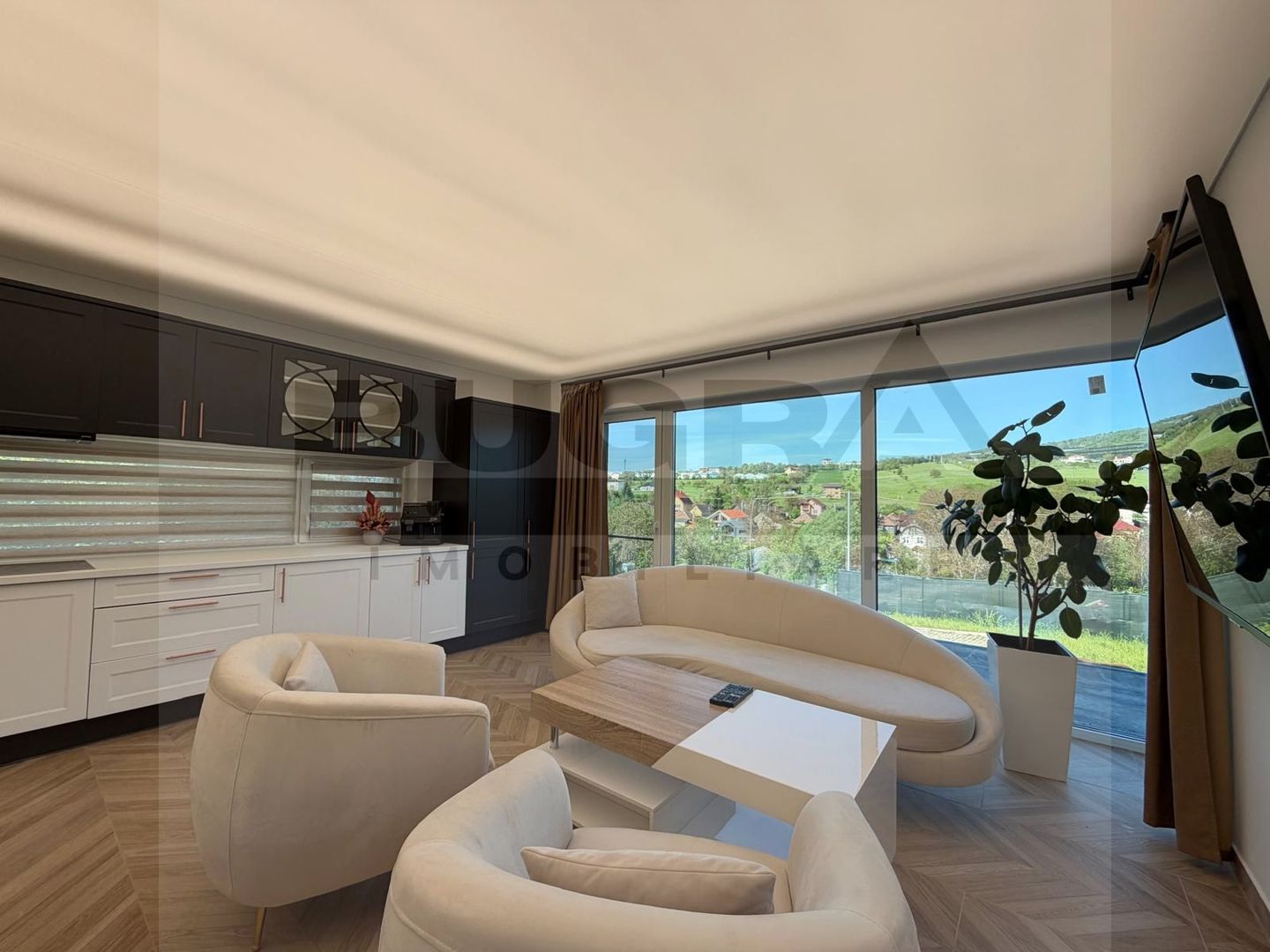 Duplex premium 120mp, terasă 70 mp,view superb, 2 parcari, zona Auchan - Poză 2