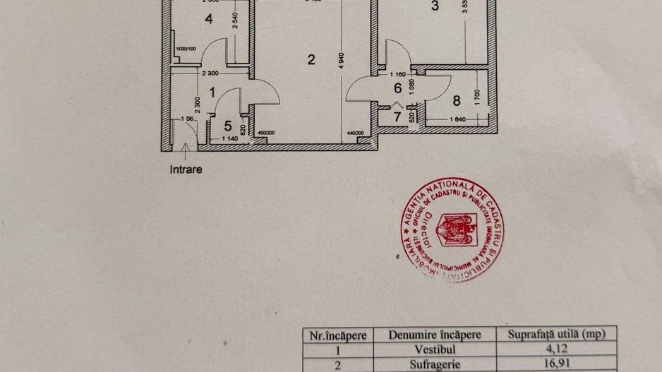 Apartament elegant cu doua camere deccomandat,  piata Garii de Nord - Poză 9
