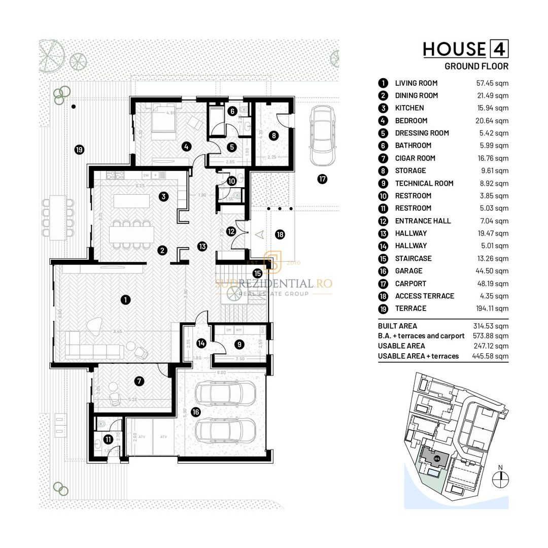 Vilă de lux cu piscină și deschidere la Lacul Snagov | Ilfov - Schiță 8